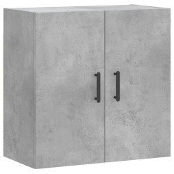 vidaXL Armario de pared madera de ingeniería gris hormigón 60x31x60 cm