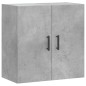 vidaXL Armario de pared madera de ingeniería gris hormigón 60x31x60 cm vidaXL Armario de pared madera de ingeniería gris hormigón 60x31x60 cm