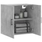 vidaXL Armario de pared madera de ingeniería gris hormigón 60x31x60 cm vidaXL Armario de pared madera de ingeniería gris hormigón 60x31x60 cm
