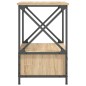 vidaXL Mesita de noche madera de ingeniería roble Sonoma 50x41x65 cm vidaXL Mesita de noche madera de ingeniería roble Sonoma 50x41x65 cm