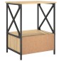 vidaXL Mesita de noche madera de ingeniería roble Sonoma 50x41x65 cm vidaXL Mesita de noche madera de ingeniería roble Sonoma 50x41x65 cm