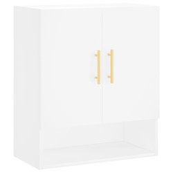 vidaXL Armario de pared madera de ingeniería blanco 60x31x70 cm