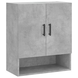 vidaXL Armario de pared madera de ingeniería gris hormigón 60x31x70 cm