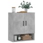 vidaXL Armario de pared madera de ingeniería gris hormigón 60x31x70 cm vidaXL Armario de pared madera de ingeniería gris hormigón 60x31x70 cm