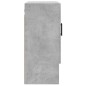 vidaXL Armario de pared madera de ingeniería gris hormigón 60x31x70 cm vidaXL Armario de pared madera de ingeniería gris hormigón 60x31x70 cm