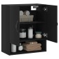 vidaXL Armario de pared madera de ingeniería negro 60x31x70 cm vidaXL Armario de pared madera de ingeniería negro 60x31x70 cm