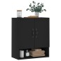 vidaXL Armario de pared madera de ingeniería negro 60x31x70 cm vidaXL Armario de pared madera de ingeniería negro 60x31x70 cm