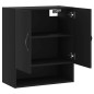 vidaXL Armario de pared madera de ingeniería negro 60x31x70 cm vidaXL Armario de pared madera de ingeniería negro 60x31x70 cm