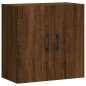 vidaXL Armario de pared madera de ingeniería marrón roble 60x31x60 cm