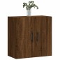 vidaXL Armario de pared madera de ingeniería marrón roble 60x31x60 cm