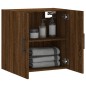 vidaXL Armario de pared madera de ingeniería marrón roble 60x31x60 cm
