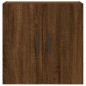 vidaXL Armario de pared madera de ingeniería marrón roble 60x31x60 cm