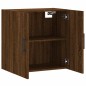 vidaXL Armario de pared madera de ingeniería marrón roble 60x31x60 cm