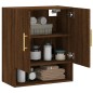 vidaXL Armario de pared madera de ingeniería marrón roble 60x31x70 cm