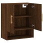 vidaXL Armario de pared madera de ingeniería marrón roble 60x31x70 cm
