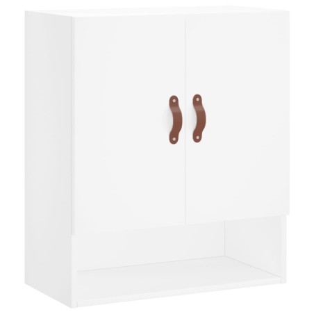 vidaXL Armario de pared madera de ingeniería blanco 60x31x70 cm