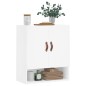 vidaXL Armario de pared madera de ingeniería blanco 60x31x70 cm vidaXL Armario de pared madera de ingeniería blanco 60x31x70 cm