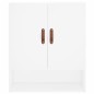 vidaXL Armario de pared madera de ingeniería blanco 60x31x70 cm vidaXL Armario de pared madera de ingeniería blanco 60x31x70 cm