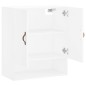 vidaXL Armario de pared madera de ingeniería blanco 60x31x70 cm vidaXL Armario de pared madera de ingeniería blanco 60x31x70 cm