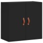 vidaXL Armario de pared madera de ingeniería negro 60x31x60 cm vidaXL Armario de pared madera de ingeniería negro 60x31x60 cm