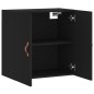 vidaXL Armario de pared madera de ingeniería negro 60x31x60 cm vidaXL Armario de pared madera de ingeniería negro 60x31x60 cm