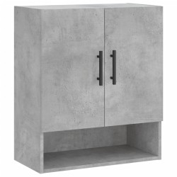 vidaXL Armario de pared madera de ingeniería gris hormigón 60x31x70 cm