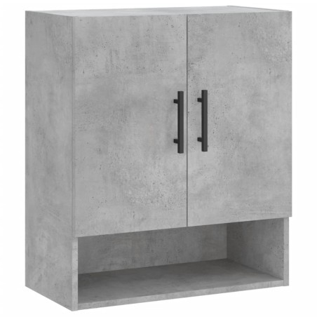 vidaXL Armario de pared madera de ingeniería gris hormigón 60x31x70 cm