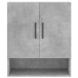 vidaXL Armario de pared madera de ingeniería gris hormigón 60x31x70 cm vidaXL Armario de pared madera de ingeniería gris hormigón 60x31x70 cm