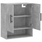 vidaXL Armario de pared madera de ingeniería gris hormigón 60x31x70 cm vidaXL Armario de pared madera de ingeniería gris hormigón 60x31x70 cm