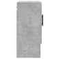 vidaXL Armario de pared madera de ingeniería gris hormigón 60x31x70 cm vidaXL Armario de pared madera de ingeniería gris hormigón 60x31x70 cm