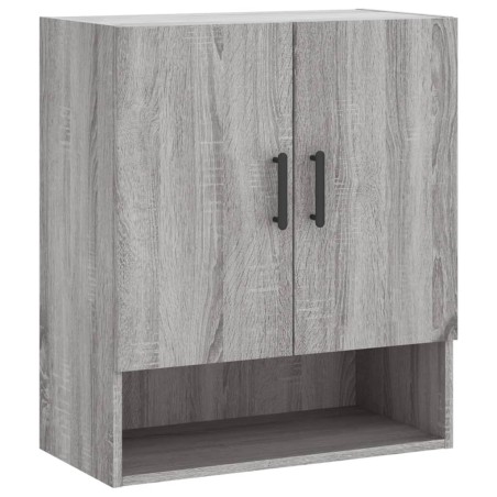 vidaXL Armario de pared madera de ingeniería gris Sonoma 60x31x70 cm