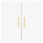 vidaXL Armario de pared madera de ingeniería blanco 60x31x60 cm vidaXL Armario de pared madera de ingeniería blanco 60x31x60 cm
