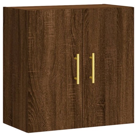 vidaXL Armario de pared madera de ingeniería marrón roble 60x31x60 cm