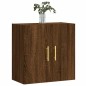 vidaXL Armario de pared madera de ingeniería marrón roble 60x31x60 cm vidaXL Armario de pared madera de ingeniería marrón roble 60x31x60 cm