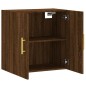 vidaXL Armario de pared madera de ingeniería marrón roble 60x31x60 cm vidaXL Armario de pared madera de ingeniería marrón roble 60x31x60 cm