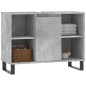 vidaXL Mueble de baño madera de ingeniería gris hormigón 80x33x60 cm vidaXL Mueble de baño madera de ingeniería gris hormigón 80x33x60 cm