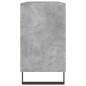 vidaXL Mueble de baño madera de ingeniería gris hormigón 80x33x60 cm vidaXL Mueble de baño madera de ingeniería gris hormigón 80x33x60 cm