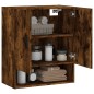 vidaXL Armario de pared madera de ingeniería roble ahumado 60x31x70 cm vidaXL Armario de pared madera de ingeniería roble ahumado 60x31x70 cm