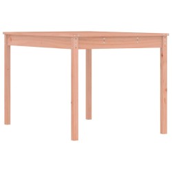 vidaXL Mesa de jardín madera maciza abeto de Douglas 121x82,5x76 cm