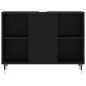 vidaXL Mueble de baño madera de ingeniería negro 80x33x60 cm vidaXL Mueble de baño madera de ingeniería negro 80x33x60 cm