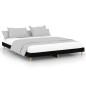 vidaXL Estructura de cama madera contrachapada negra 180x200 cm vidaXL Estructura de cama madera contrachapada negra 180x200 cm