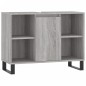 vidaXL Mueble de baño madera de ingeniería gris Sonoma 80x33x60 cm vidaXL Mueble de baño madera de ingeniería gris Sonoma 80x33x60 cm