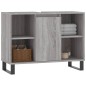 vidaXL Mueble de baño madera de ingeniería gris Sonoma 80x33x60 cm vidaXL Mueble de baño madera de ingeniería gris Sonoma 80x33x60 cm