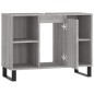 vidaXL Mueble de baño madera de ingeniería gris Sonoma 80x33x60 cm vidaXL Mueble de baño madera de ingeniería gris Sonoma 80x33x60 cm