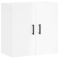 vidaXL Armario de pared madera de ingeniería blanco brillo 60x31x60 cm vidaXL Armario de pared madera de ingeniería blanco brillo 60x31x60 cm