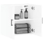 vidaXL Armario de pared madera de ingeniería blanco brillo 60x31x60 cm vidaXL Armario de pared madera de ingeniería blanco brillo 60x31x60 cm