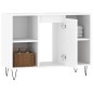 vidaXL Mueble de baño madera de ingeniería blanco 80x33x60 cm vidaXL Mueble de baño madera de ingeniería blanco 80x33x60 cm