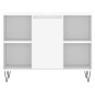 vidaXL Mueble de baño madera de ingeniería blanco 80x33x60 cm vidaXL Mueble de baño madera de ingeniería blanco 80x33x60 cm