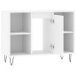 vidaXL Mueble de baño madera de ingeniería blanco 80x33x60 cm vidaXL Mueble de baño madera de ingeniería blanco 80x33x60 cm
