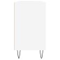 vidaXL Mueble de baño madera de ingeniería blanco 80x33x60 cm vidaXL Mueble de baño madera de ingeniería blanco 80x33x60 cm